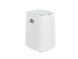 Ведро для мусора сенсорное JAH-7912 13 л (квадратное, белое) FOODATLAS