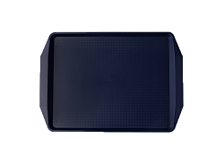 Поднос 42х30 см, темно-синий, поверхность классик (401) MGprof (1732)