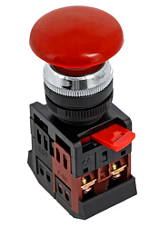 Кнопка СТОП AELA-22 (грибок) с подсветкой, красная для ТОРГМАШ (г. Пермь)
