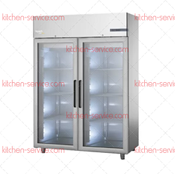 Шкаф морозильный 1200 л CHEF LINE LCFM120MD2G (со стеклянной дверью) APACH