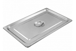 Крышка для гастроемкости GN-1/1 нержавеющая 530х325 мм ROAL (Е-8011000С)