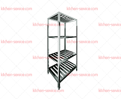 Стеллаж кухонный СТПР-12/4-ЭЦ RESTOINOX