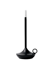 Лампа настольная беспроводная 25,5 см, 1 цвет, черная LED CANDLE MGline