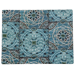 Блюдо 32,5x25x1,7 см прямоугольное Damask Blue пластик меламин P.L. PROFF CUISINE (541310B-TAI)