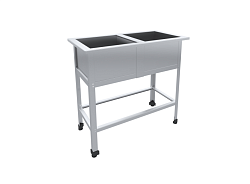 Ванна моечная 2 секции СТАНДАРТ НК ВМО2-380СНК ПИЩЕВЫЕ ТЕХНОЛОГИИ