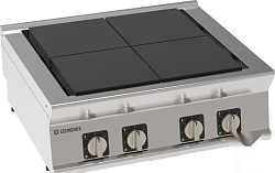 Плита электрическая 4 конфорочная 900 серии PCU8E9 TECNOINOX