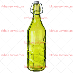 Бутылка 1 л с крышкой зеленая P.L. Proff Cuisine (15С155-Green)