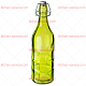 Бутылка 1 л с крышкой зеленая P.L. Proff Cuisine (15С155-Green)