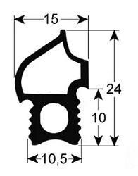 Прокладка двери 12.20 для CONVOTHERM (7056342)