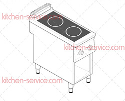 Плита индукционная 740 СЕРИИ PIN4FE7N 716168 TECNOINOX