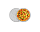 Форма с перфорацией для пиццы 35.6 см алюминий RLRC2506194 ROBOLABS