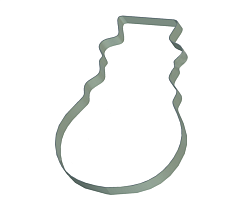 Форма кондитерская Снеговик для FOODATLAS (УТ000011672)