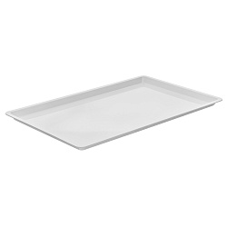 Поднос для подачи белый без крышки GN 1/1 GASTROPLAST