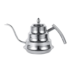 Кофейник 1100 мл Бариста хром BARBOSSA P.L. (TW-CFSV0001)