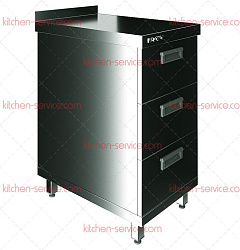 Стол производственный СП3Я-6/6-Б RESTOINOX