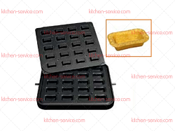 Форма для прямоугольных тарталеток DH Tartmatic Plate 22 KOCATEQ