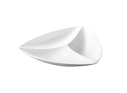 Менажница 3-х секционная 240 мм треугольная WILMAX