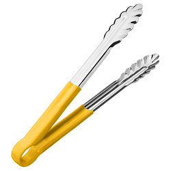 Щипцы универсальные 30 см желтая ручка MGSTEEL