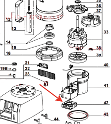 Вентилятор вспомогательный для ROBOT COOK ROBOT COUPE (39697)