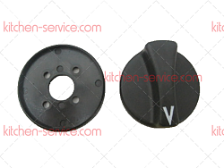 HHD_10+11 knob and ring Ручка регулятора аппарата для приготовления хот-догов Starfood HHD-1