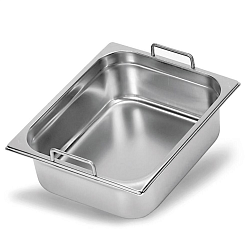 Гастроемкость с ручками 1/2х150 мм 9 л нержавеющая сталь P.L. PROFF CUISINE  (Е-80121150Н)