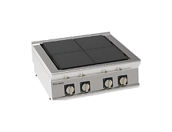 Плита электрическая 4-х конфорочная 740 серии PCU8E7 TECNOINOX