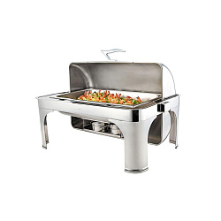 Мармит 8.5 л 1/1x65 с откидной Roll-top крышкой нержавеющая сталь SUNNEX (W51139)