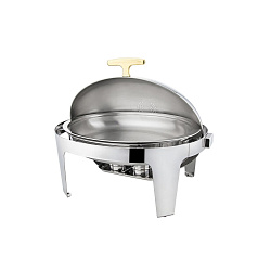 Мармит 9 л овальный с откидной Roll-top крышкой нержавеющая сталь SUNNEX (X32821UV)
