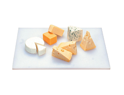 Доска разделочная 400х300х20 мм белая, пластмасса P.L. PROFF CUISINE (92001022)