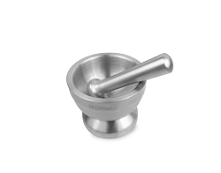Толкушка 11,8х11 см с пестиком 14 см нержавеющая упрочненная MGSTEEL