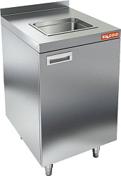 Стол закрытый с мойкой НБМСЗМ-5/6Б HICOLD