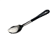 Ложка гарнирная 28,5 см, нержавеющая сталь, черная ручка MGSTEEL