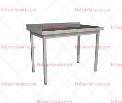 Стол производственный СП-4/7-2БЛ RESTOINOX