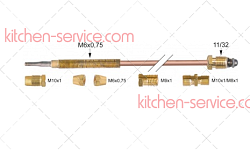 Термопара универсальная M9x1 60см M6x0,75 для печи (3440177)