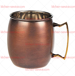 Кружка для коктейля 480 мл Antique Copper Moscow Mule P.L. PROFF CUISINE (73038041 / SG-95387)