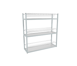 Стеллаж для тарелок ЭКОНОМ СКТК-3КЭ ПИЩЕВЫЕ ТЕХНОЛОГИИ