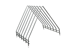 Подставка для досок на 6 шт. 25,5х29х28 см нержавеющая сталь MGSTEEL