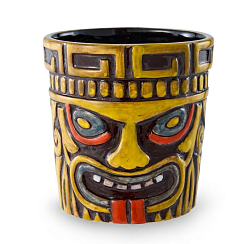 Бокал стакан для коктейля 430 мл Тики керамика B'Guys  BARBOSSA P.L. (TIKI0068 SUB)