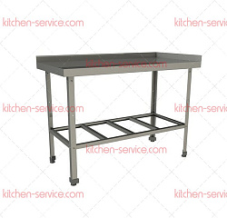 Стол производственный СП-4/7-2БРП-ЭН RESTOINOX