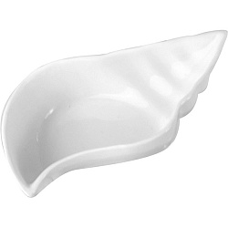 Блюдо для комплимента ракушка 11,5х6,6см фарфор «Кунстверк» KUNSTWERK