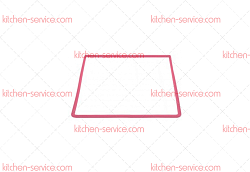 Уплотнитель дверной 445x340 мм для печи (3186691)