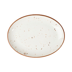 Блюдо овальное 25х19см фарфор «Париж» KUNSTWERK