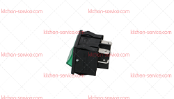 Выключатель кнопочный двухполюсный для печи (3319826)