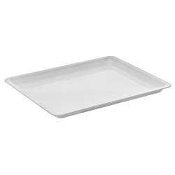 Поднос белый без крышки для подачи GN 1/2 325х265 мм GP /1/24/ GASTROPLAST