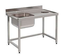 Стол для посудомоечной машины СПМfag12077ВХП VORTMAX