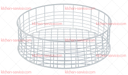 Корзина для стаканов ø350x110мм ELETTROBAR (706095)