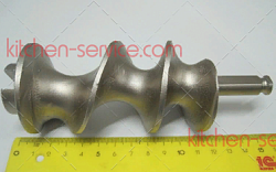 Шнек с винтом крепления для мясорубки TC12 UNGER (чугун) EVEREST (1DIS0150+DIS0178)