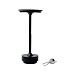 Лампа настольная 27,5 см, 3 цвета, черная LED HIGH-TECH MGline