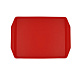 Поднос 42х30 см красный поверхность шагрень MGprof (1735)