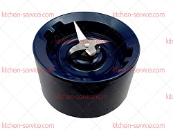 Основание стакана с ножом (синее) для KSB555 KitchenAid (КитченЭйд) (W10279522)
